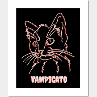 Vampigato Posters and Art